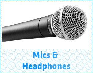 Microphones & Headphones