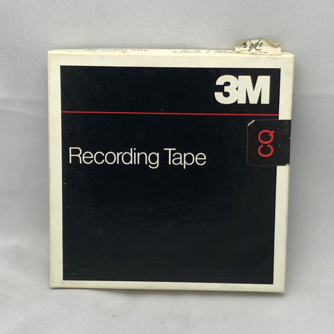 Vintage Scotch 3M 5" 1/4" Recording Tape 808-1/4-600 PR5 Low Print