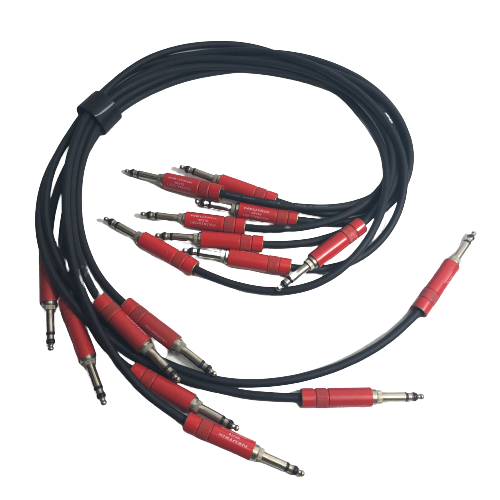 Bantam cable Canare L-4E6S with Neutrik NP3TB connectors