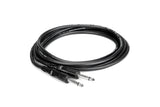 Hosa Phone (1/4") Male to Phone (1/4") Male Cable - 10ft CPP-110
