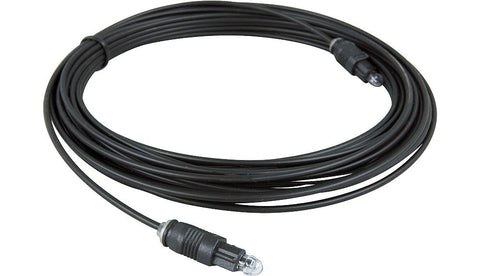 Hosa OPT-150 Fiber Optic Cable (50ft) ADAT Toslink Male to Toslink Male