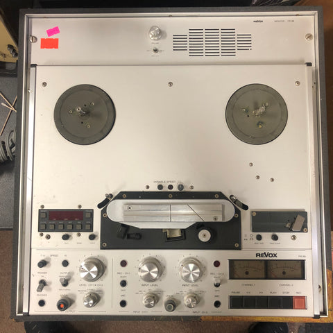 Revox PR99 MKII tape recorder 2-channel stereo system + Monitor