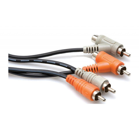 HOSA CRG-201 Dual Cable w/ (F) Junction 1M (3.3FT)