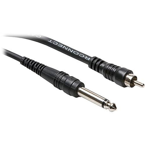 Hosa CPR-115 1/4" Phone Male to RCA Male Audio Interconnect Cable - 15'